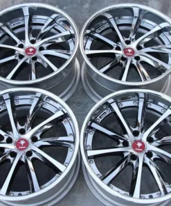 Weds Kranze Vishunu Wheels | “18×9.5 ET +28 &+32 – Raw Chrome