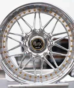 Work Rezax 1 Wheels | “18×9.5 ET +32 – Raw Chrome